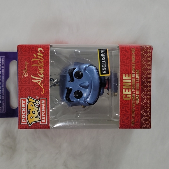 Funko Pocket POP! Keychain Disney Aladdin Genie (Hot topic Exclusive) - Picture 2 of 4